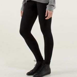 LULULEMON black wunder under lace legging